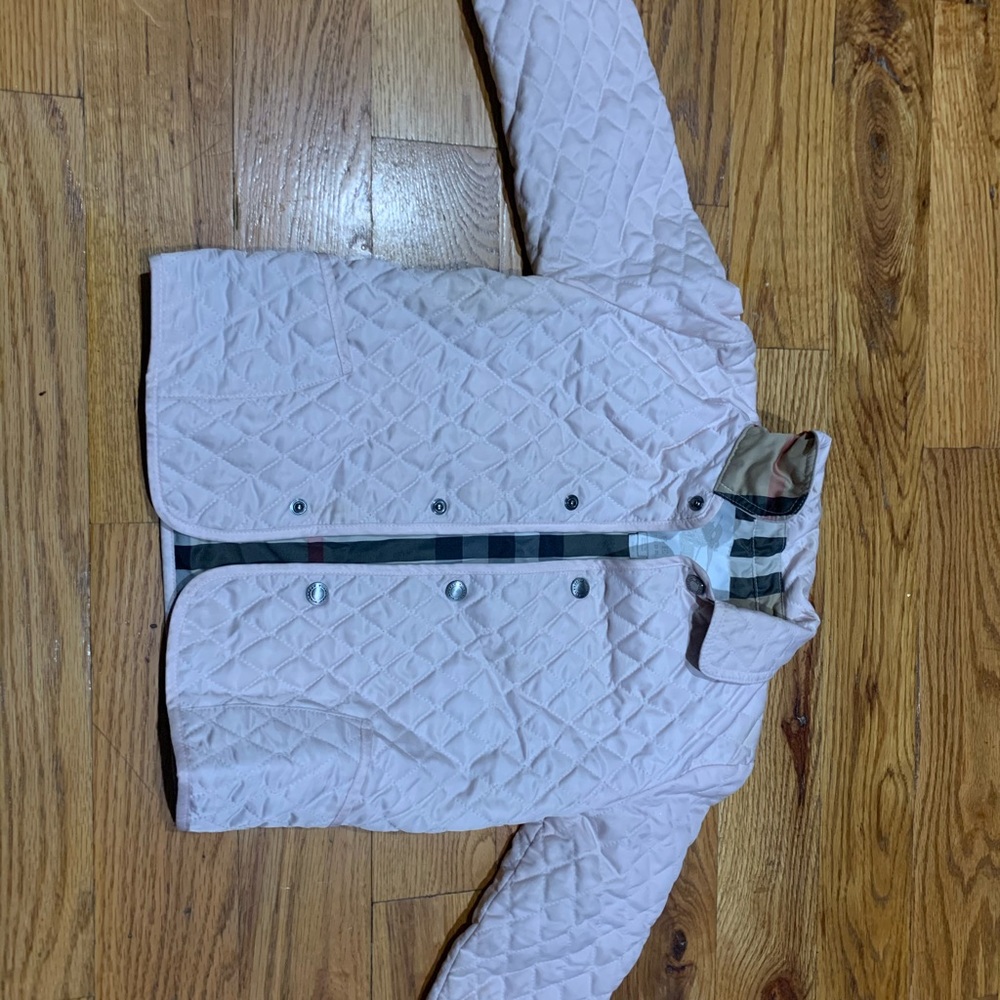 Burberry baby girl quilted jacket 3y